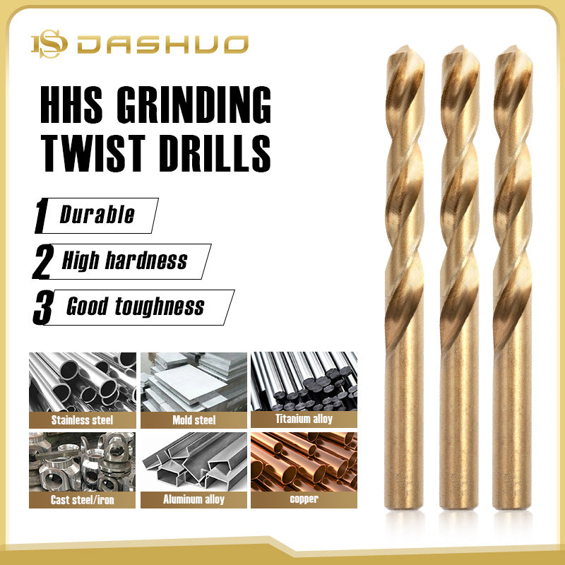 Cobalt Drill Cobalt Straight Shank Twist Drill Bit Cobalt Head for Stainless Steel