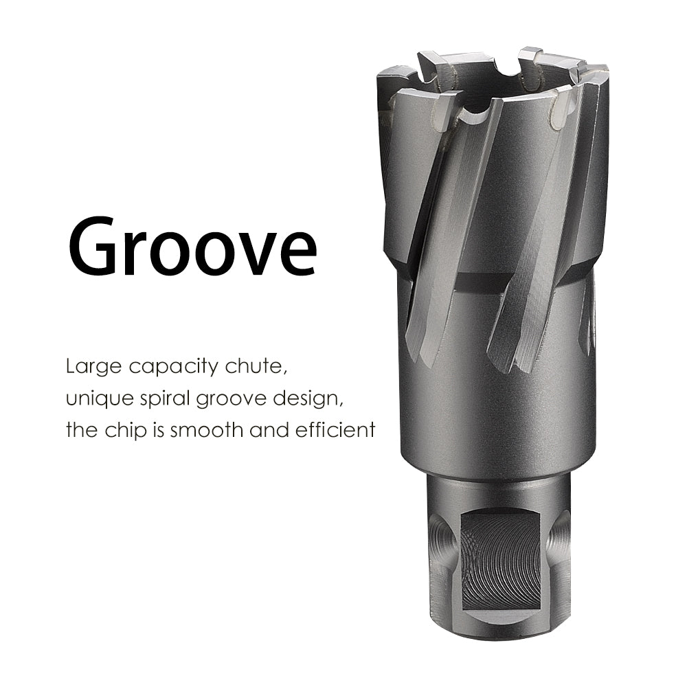 TCT Annular Cutter Tungsten Carbide Tipped Diameter 12-65mm Depth 35 for Magnetic